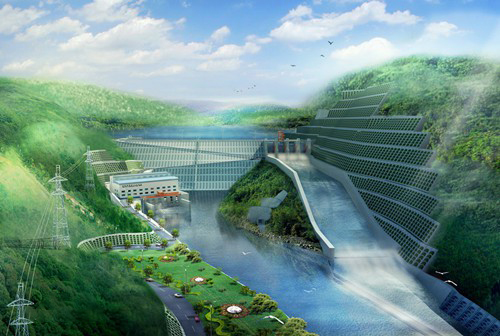 盐津老挝南塔河1号水电站项目